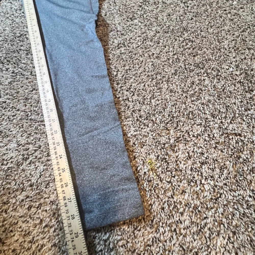 Nike Pro Dri-FIT Womens‎ XL Gray Heathered Athletic Leggings Mesh Panel Training
